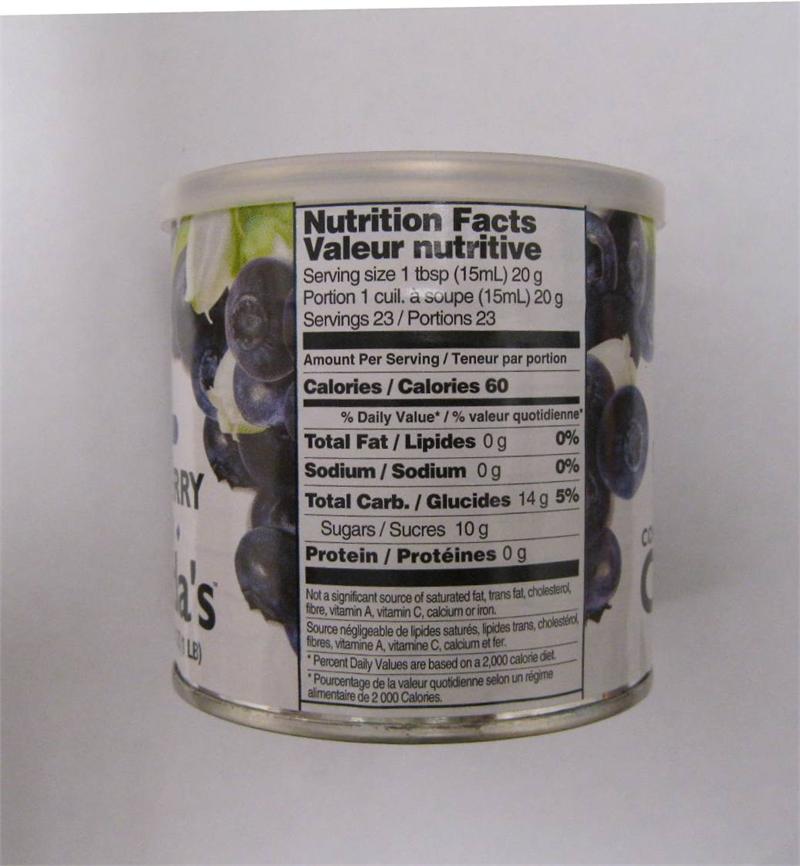 Blueberry Canadian Jam