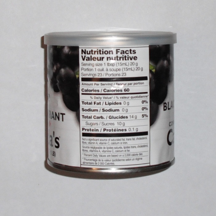 Blackcurrent Canadian Jam